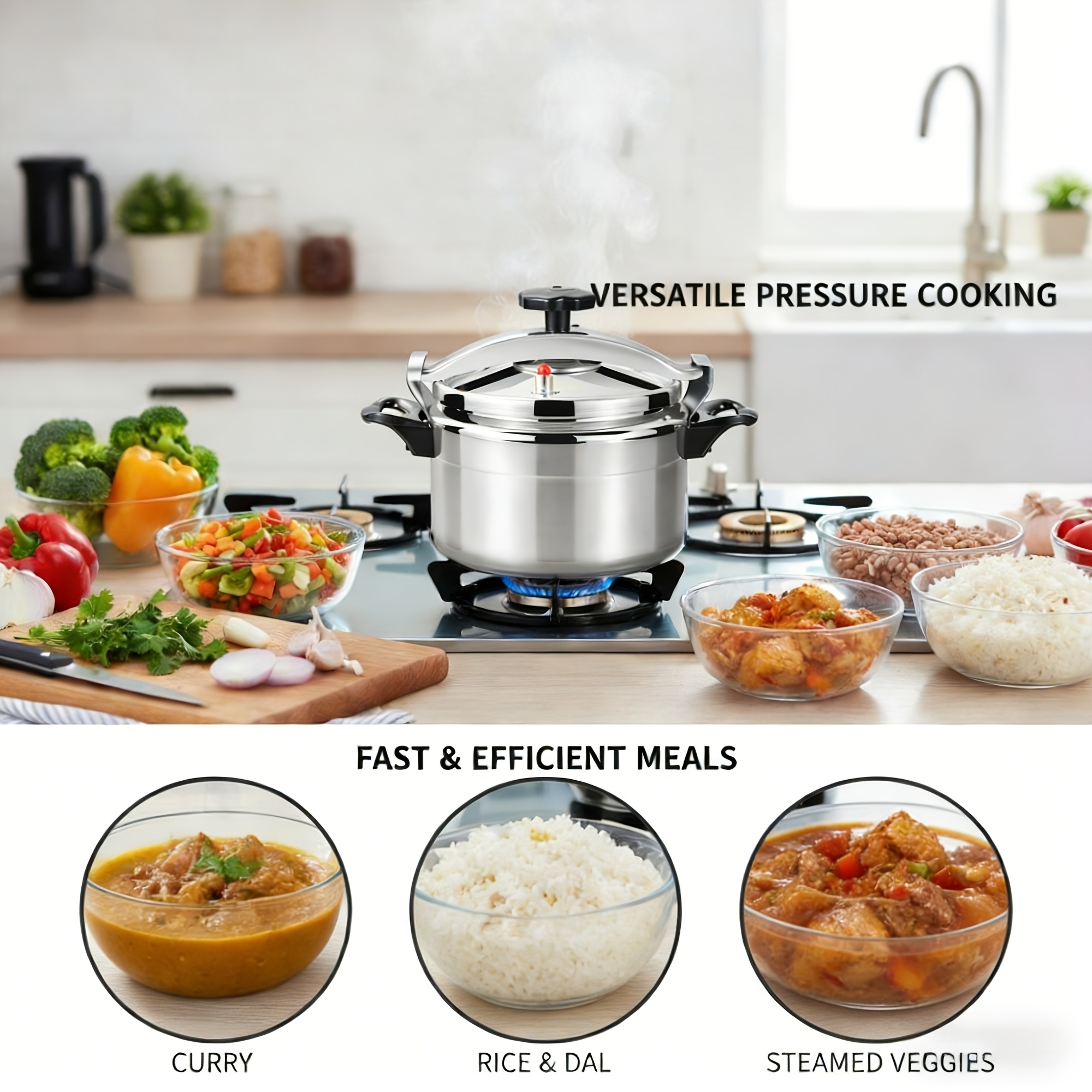 5.9-Quart Aluminum Pressure Co - Home Cooking Meal recensie en prijs