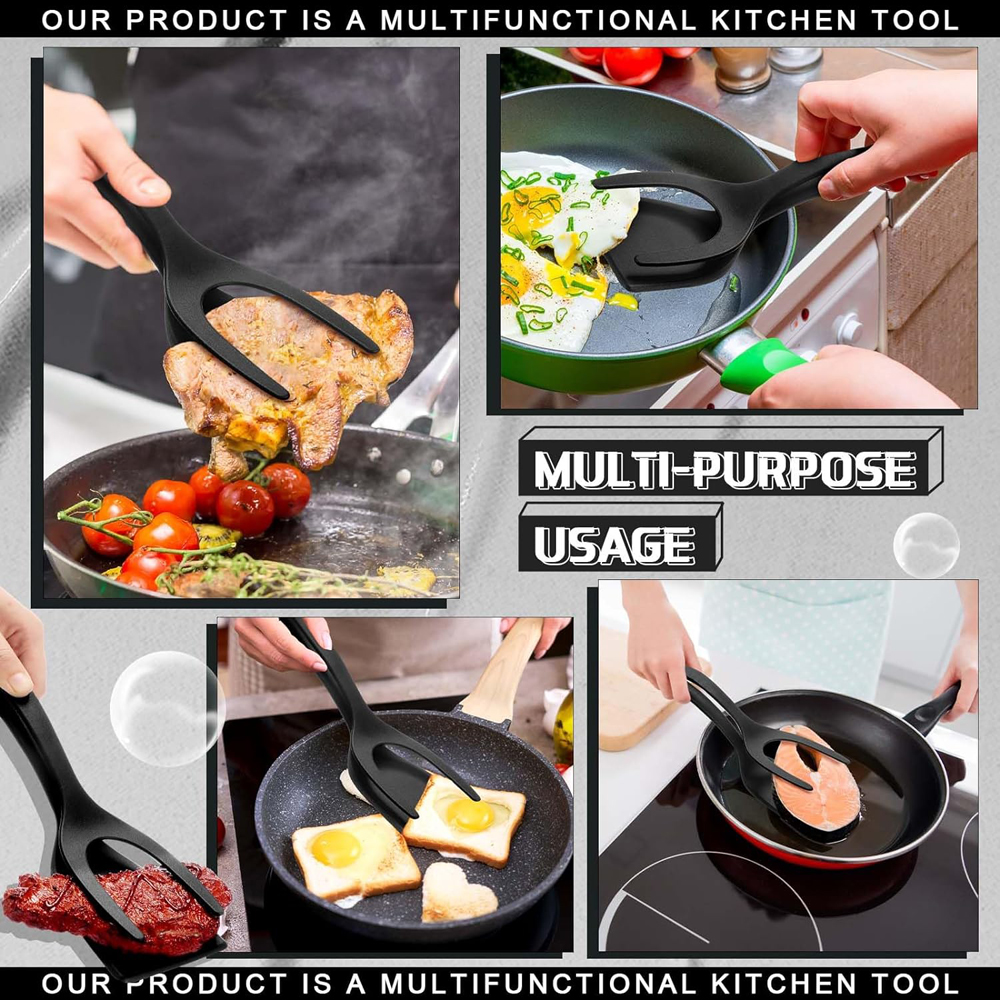 2 in 1 Grip Flip Spatula Clamp - Home Cooking In French recensie en prijs