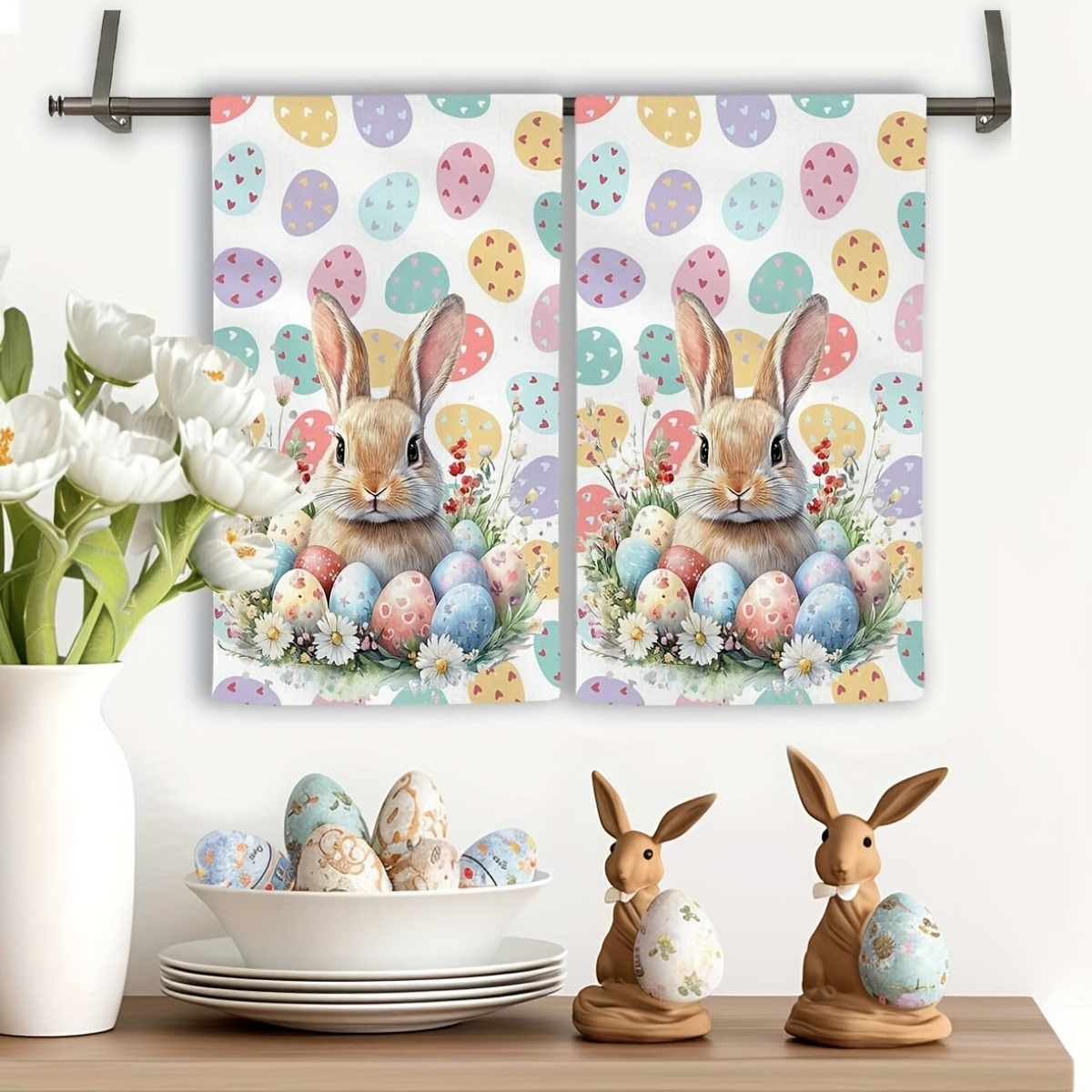 2Pcs, Easter-Themed Kitchen To - Home Cooking Is The Best recensie en prijs