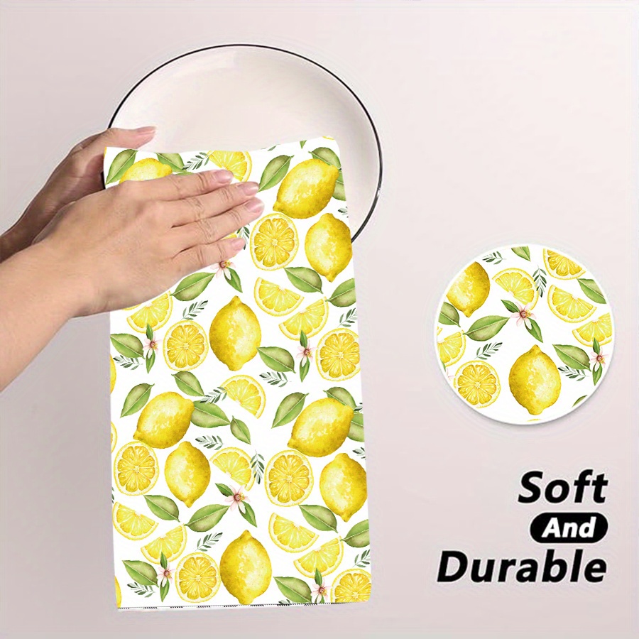 2Pcs, Lemon Wreath Kitchen Tow - Home Cooking Is The Best recensie en prijs