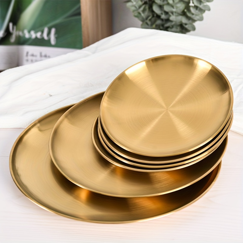 2pcs, Golden Pizza Plates, Sta - Home Cooking Dishes recensie en prijs