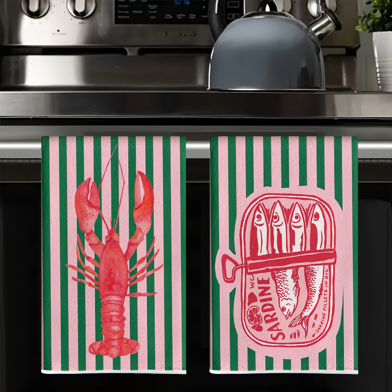 2Pcs, American Retro Striped S - Home Cooking Is The Best recensie en prijs