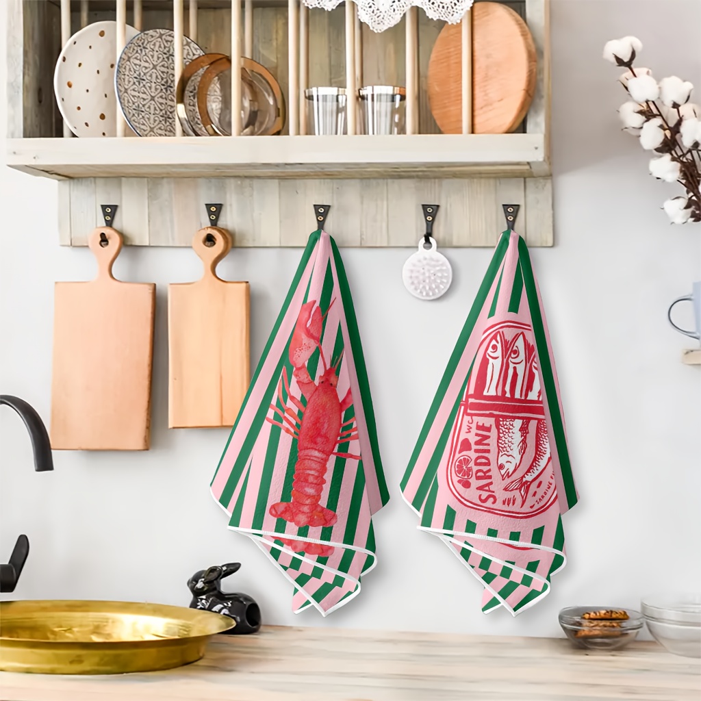 2Pcs, American Retro Striped S - Home Cooking Is The Best recensie en prijs