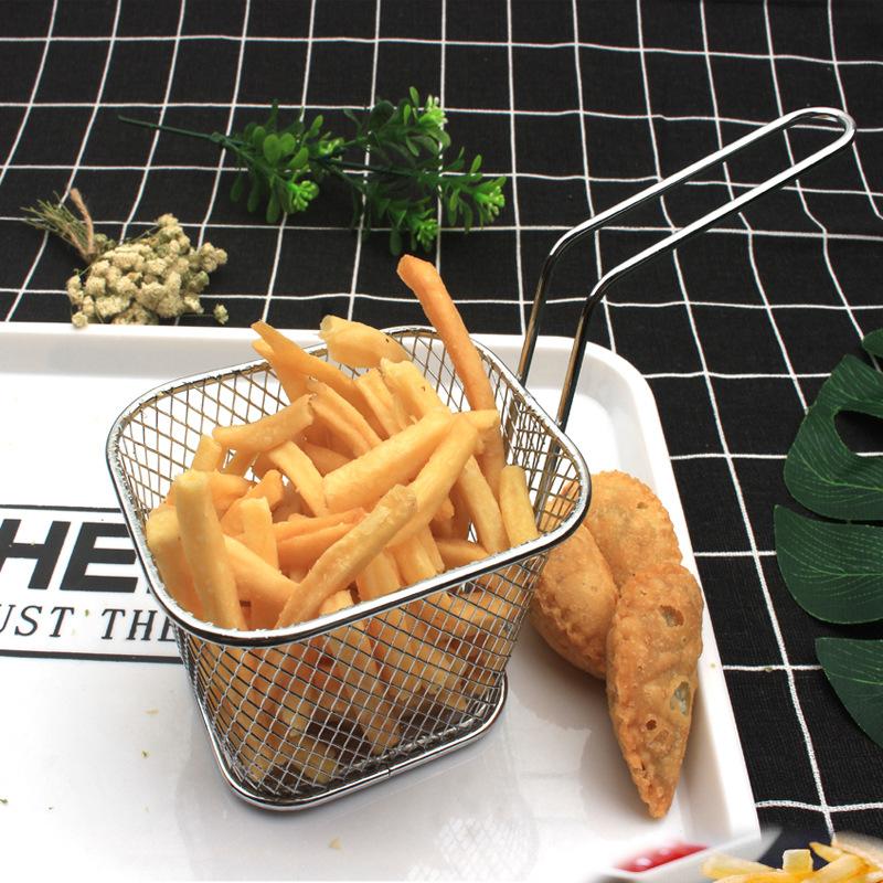 French Fry Basket Portable Mes - Home Cooking In French recensie en prijs