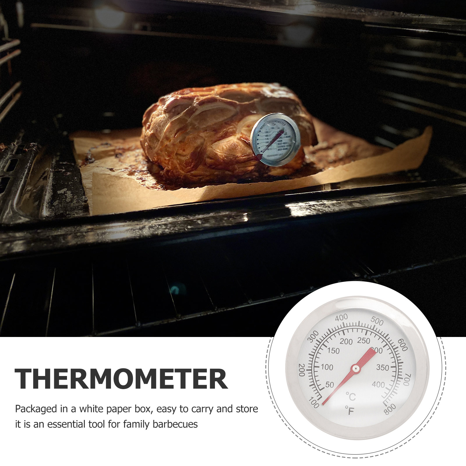 Large Dial Oven Thermometer St - Home Cooking Usa recensie en prijs