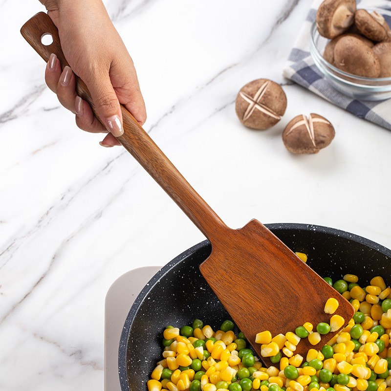 1PC-Wooden spatula for non-sti - Home Cooking Food recensie en prijs