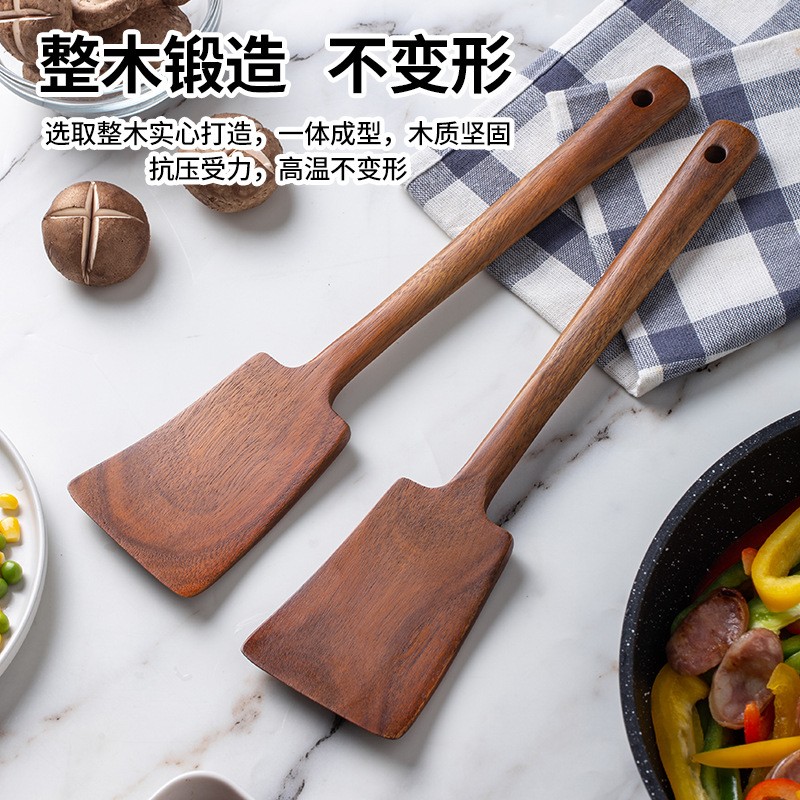 1PC-Wooden spatula for non-sti - Home Cooking Food recensie en prijs