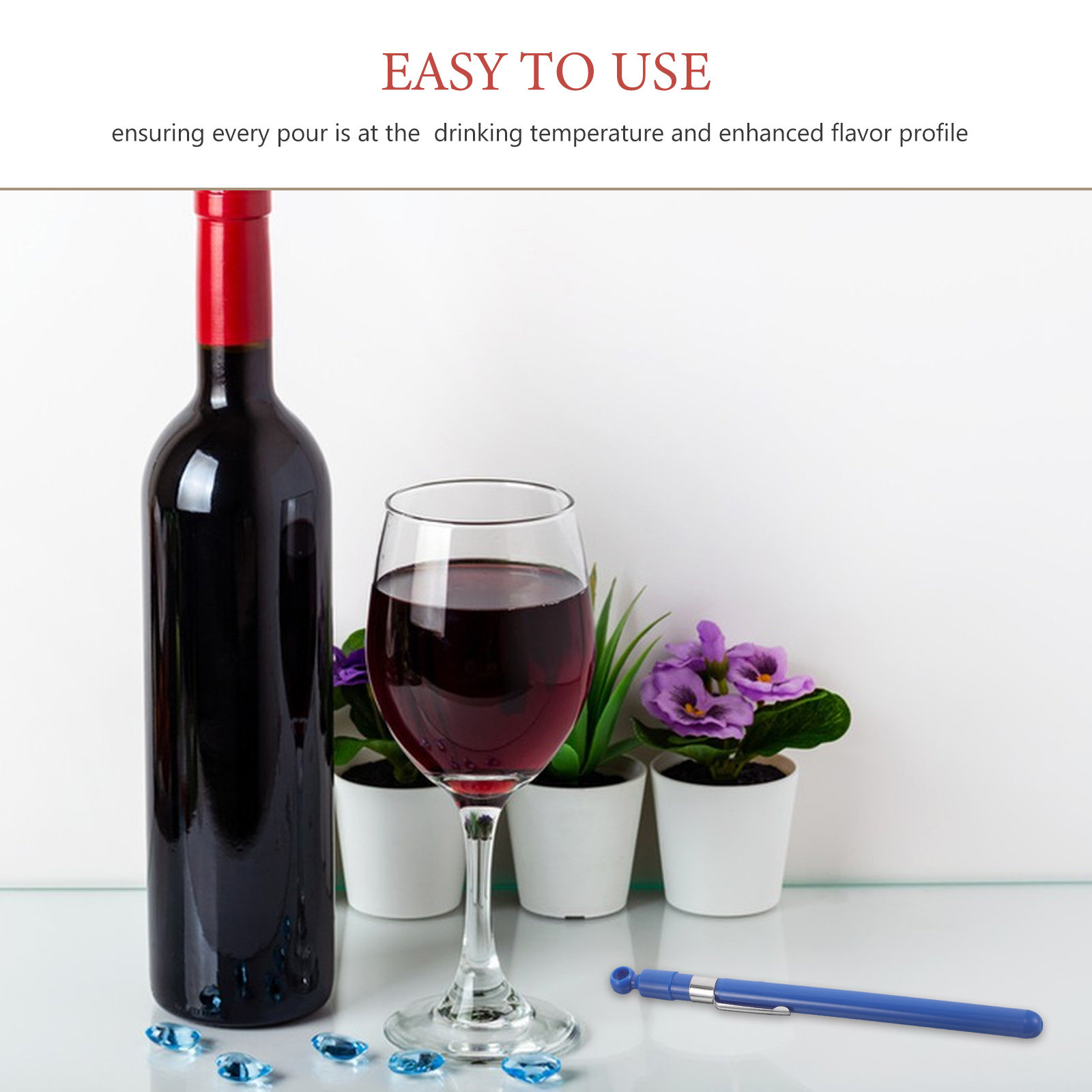 Easy Read Glass Wine Temperatu - Home Cooking Usa recensie en prijs