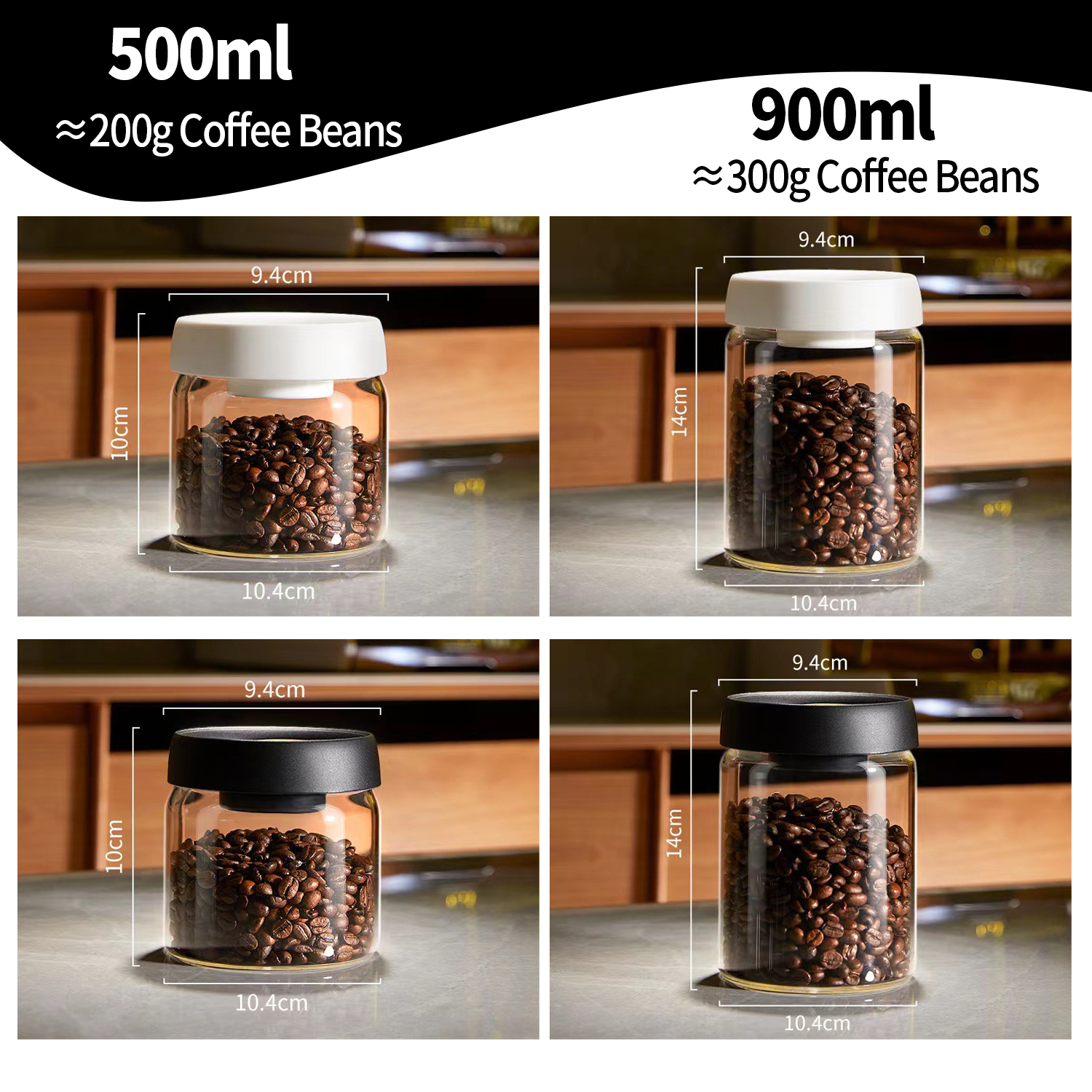 OANKR Vacuum Coffee Canister 5 - Home Cooking Food recensie en prijs