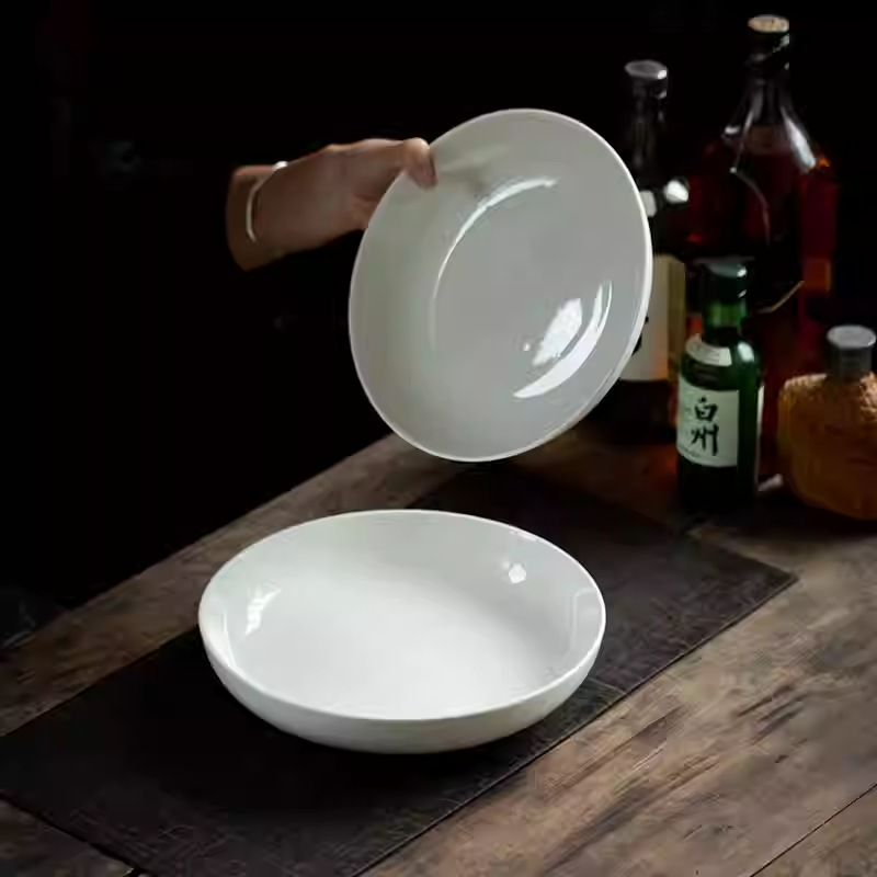 9.6 Inch White Porcelain Deep  - Home Cooking Meal recensie en prijs