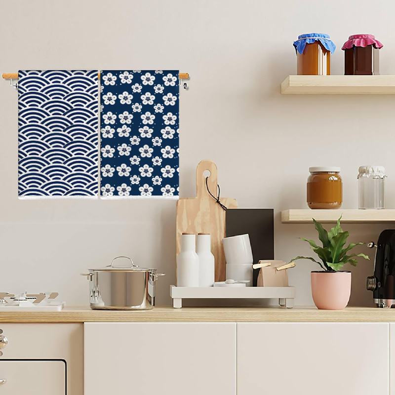 2Pcs, Japanese-Style Seigaiha  - Home Cooking Is The Best recensie en prijs