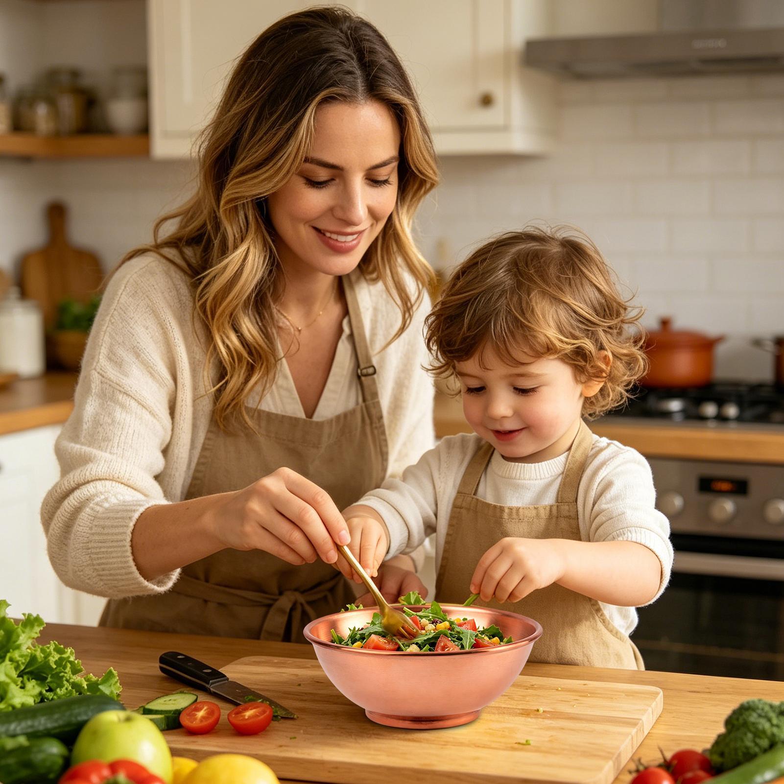 Copper Bowl Large Storage Cont - Home Cooking Food recensie en prijs