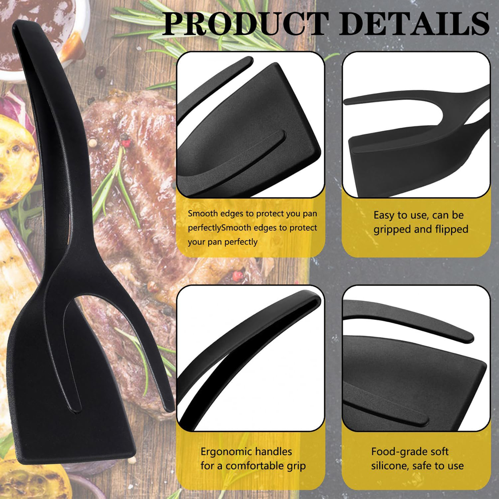 2 in 1 Grip Flip Spatula Clamp - Home Cooking In French recensie en prijs