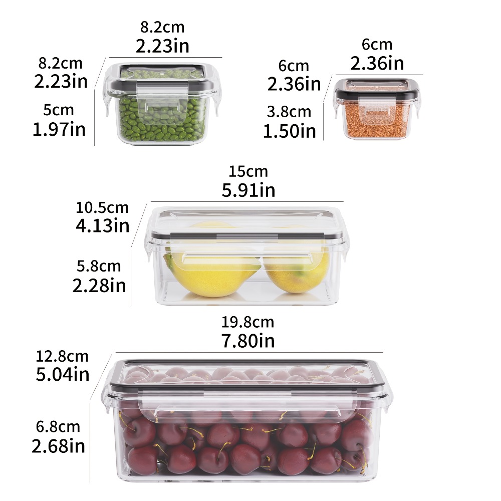 Set BPA-Free Airtight Food Con - Home Cooking Food recensie en prijs