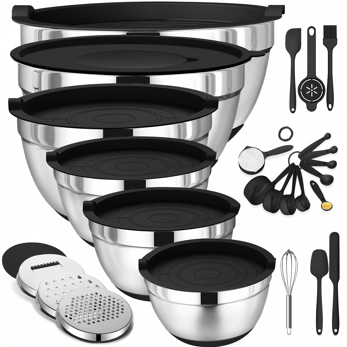 Set of Mixing Bowls Made of St - Home Cooking Food recensie en prijs